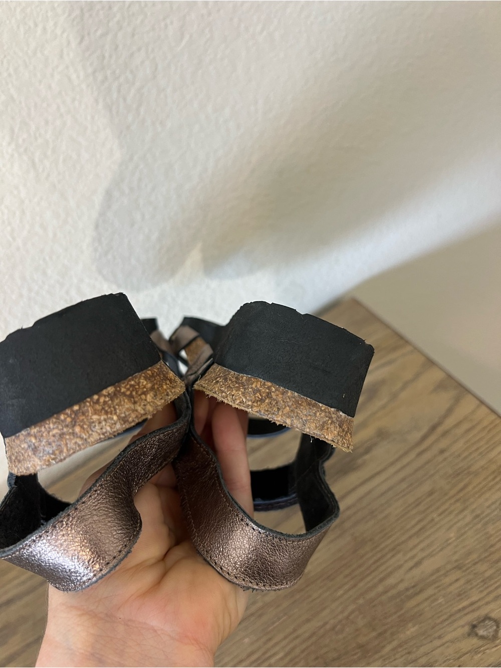 Naot Kayla sandal radiant copper leather sz 9-9.5 EU 40 comfort walking casual - Picture 12 of 12